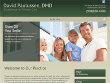 Tablet Screenshot of drdavidp.com